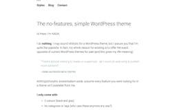 Nada WordPress Theme media 2