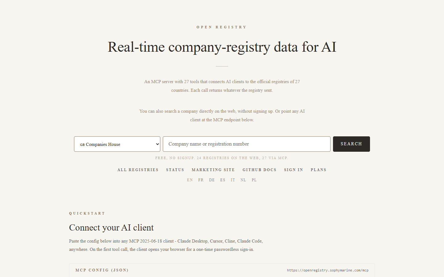 OpenRegistry gallery image