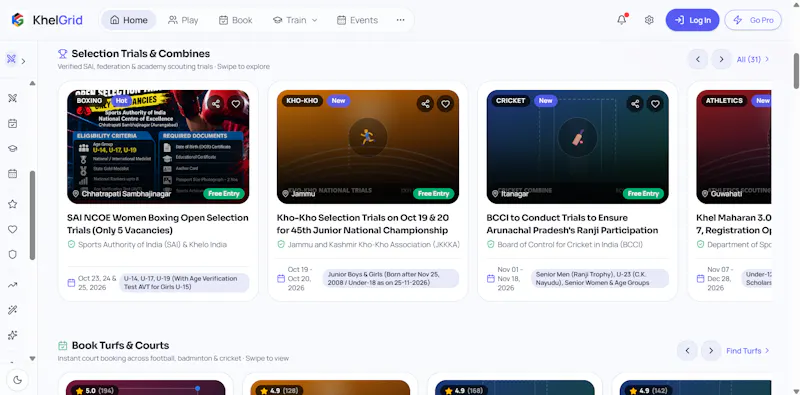 KhelGrid screenshot 2