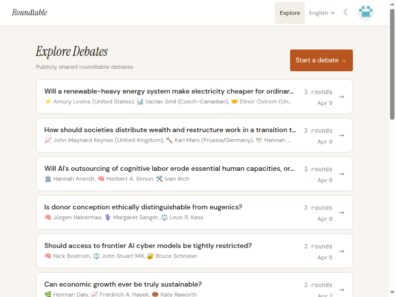 Roundtable gallery image