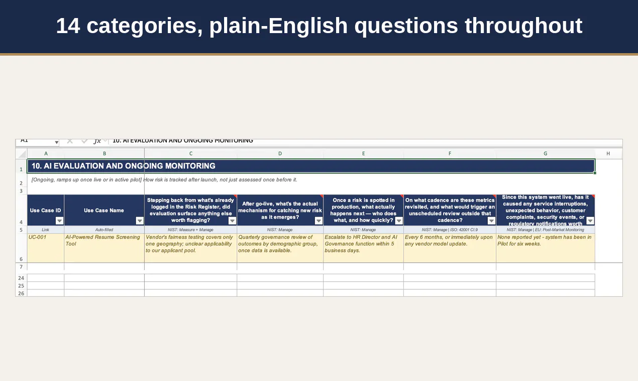 AI UseCase Intake& Risk Register Toolkit gallery image