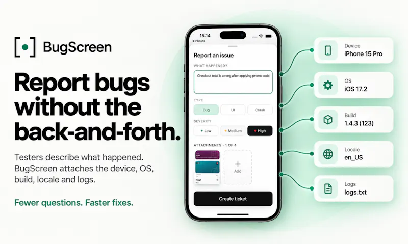 BugScreen screenshot 4