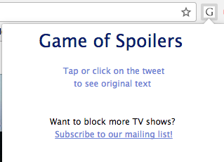 Game of Spoilers gallery image