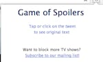 Game of Spoilers image