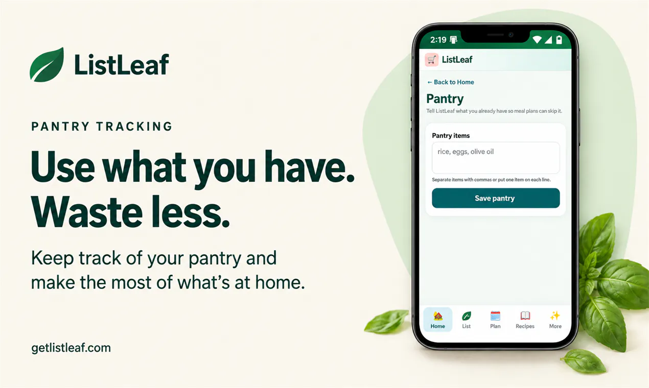 ListLeaf — Plan, Shop & Save gallery image