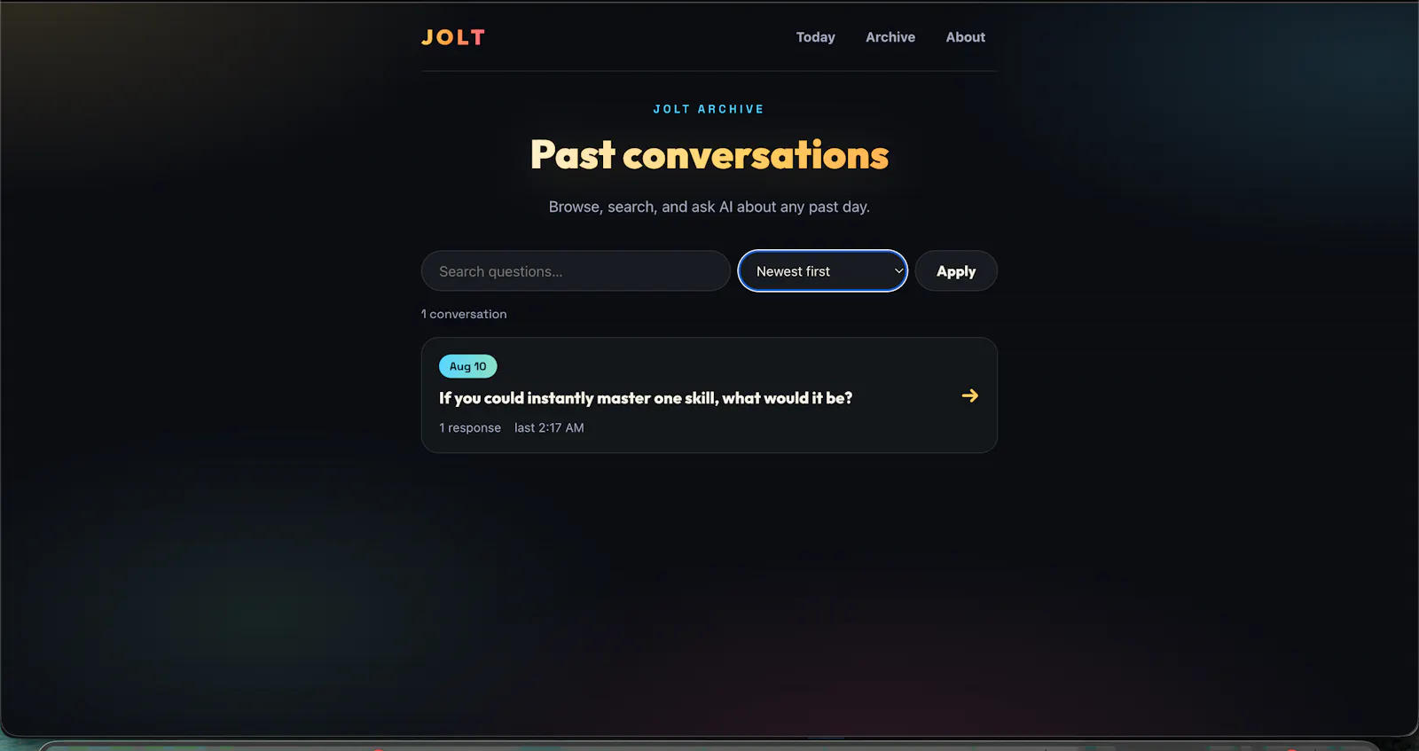 Jolt screenshot 4
