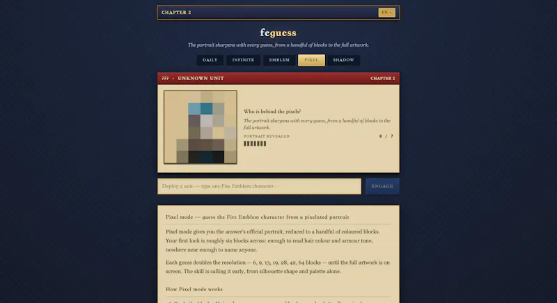 FE Guess: Fire Emblem Guessing Game screenshot 4