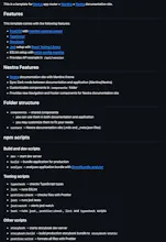 Mantine NextJS+Nextra Template gallery image