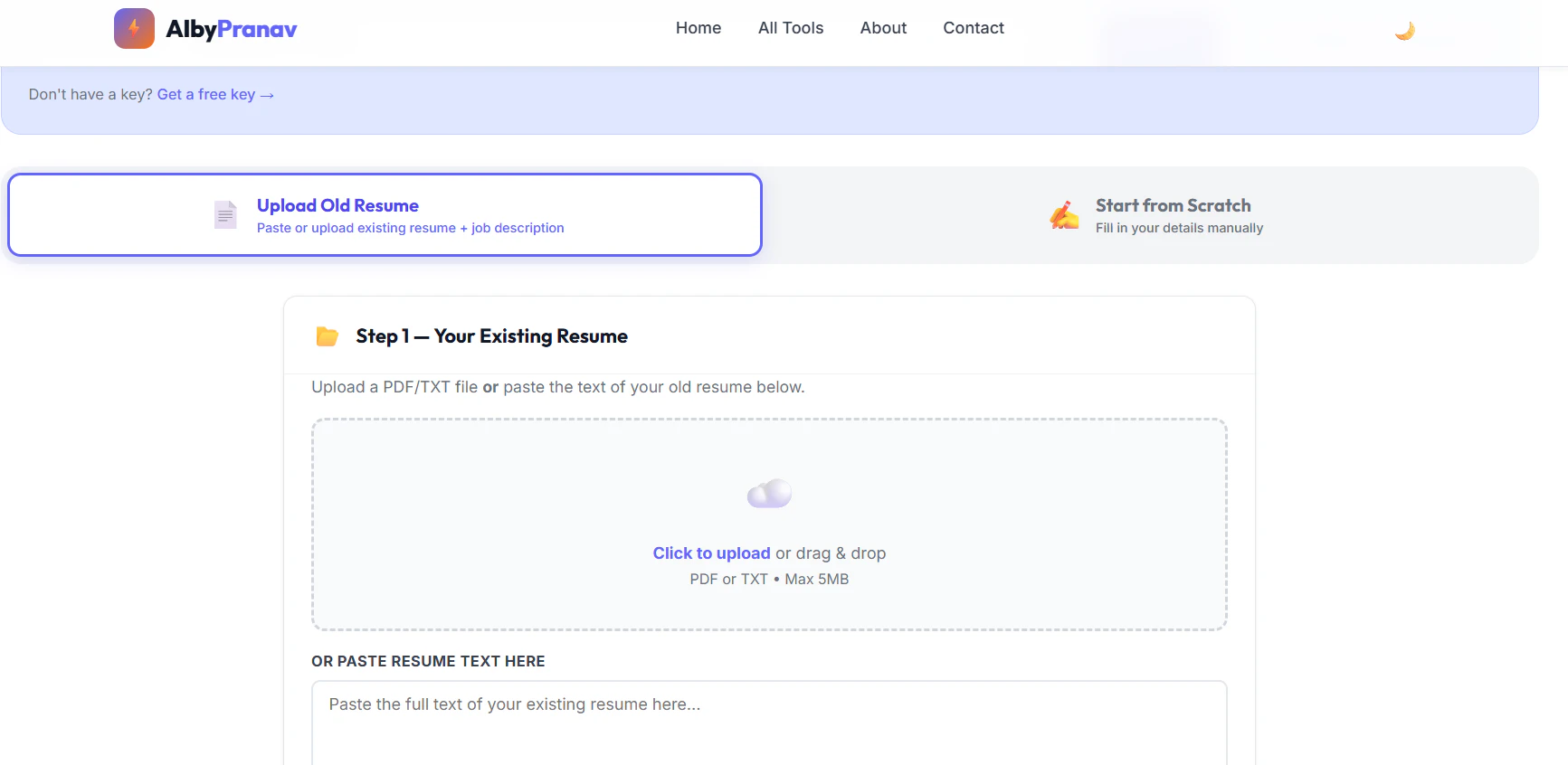 AIbyPranav — 37+ Free AI Tools 截图 3
