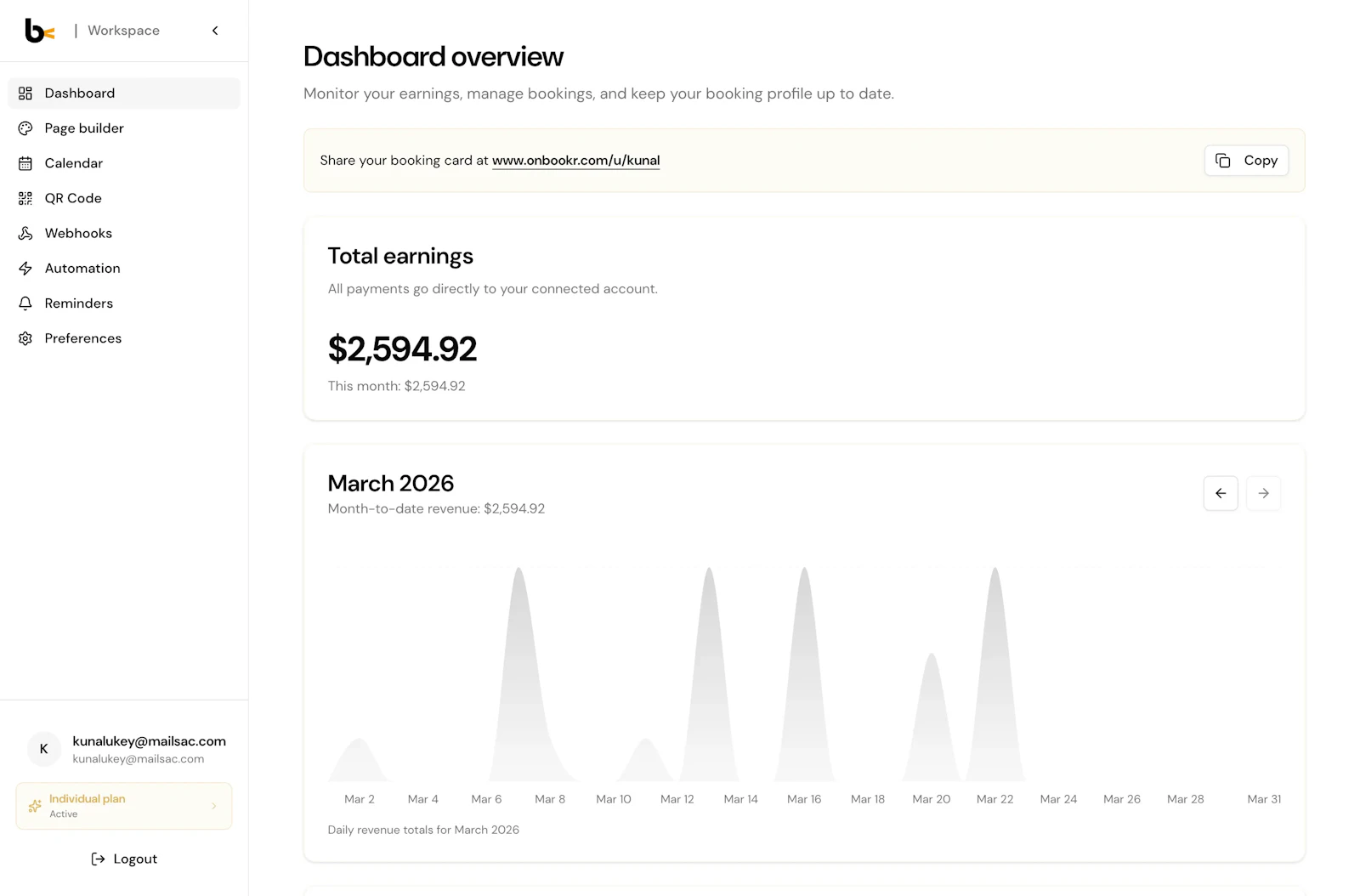 Onbookr screenshot 3