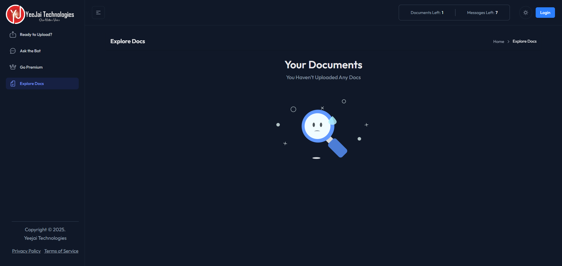YeeDocx - Yeedocx-Upload docs, extract answers from documents platform media 2