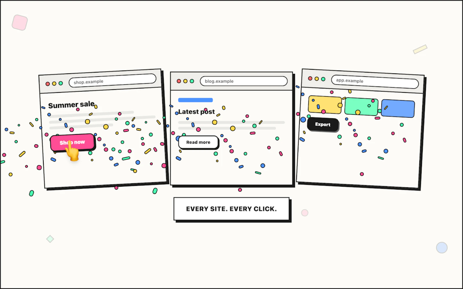 Confetti Burst Chrome Extension screenshot 3