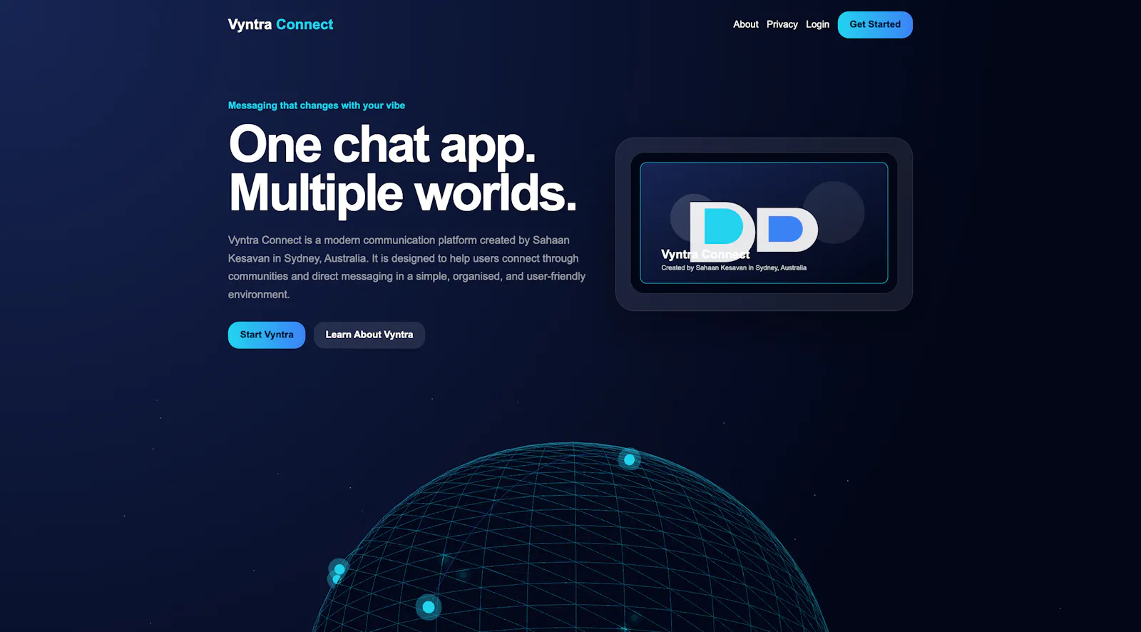 Vyntra Connect screenshot 1