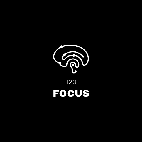 123focus - Product Hunt launch logo and brand identity
