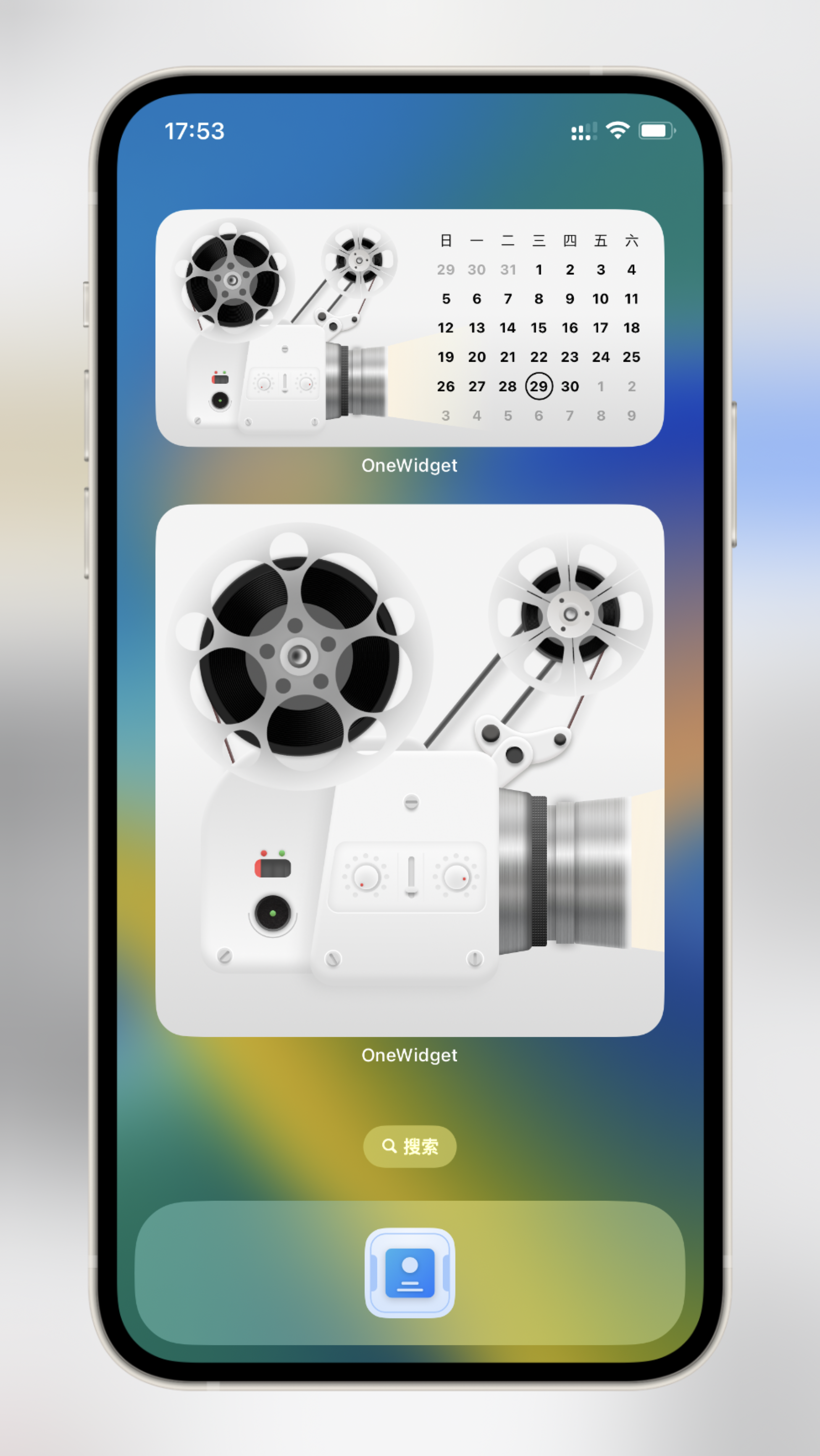 Media Widget OneWidget X Live - Widget langsung di skrin utama 5