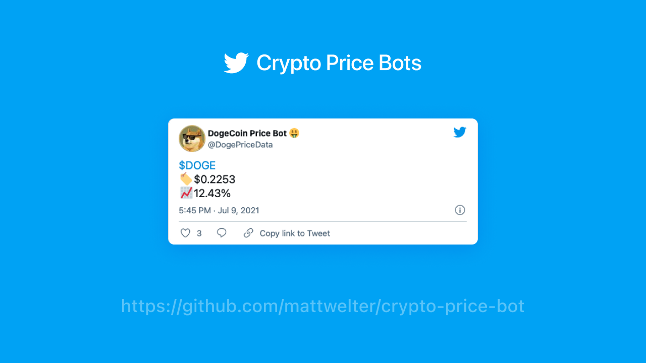 Build your own Crypto Twitter Bot! gallery image