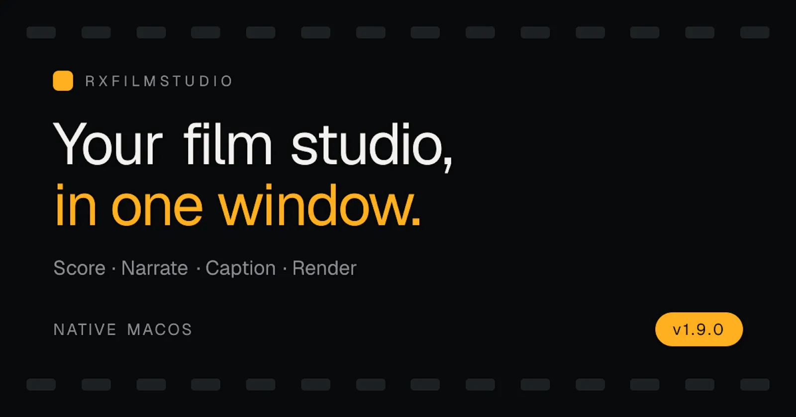 RxFilmStudio screenshot 2