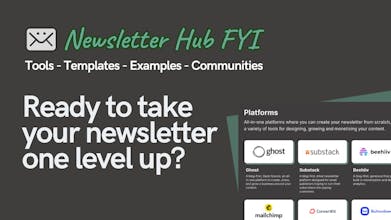 Newsletter Hub FYI gallery image