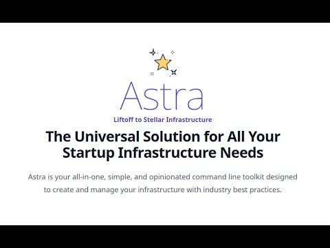 startuptile Astra-Startup software infrastructure simplified