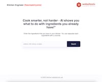 Kitchen Engineer AI tool media 2