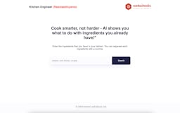 Kitchen Engineer AI tool media 2