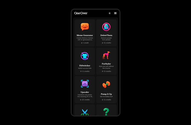 OneOver screenshot 8