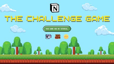 The Challenge Game | Notion template gallery image