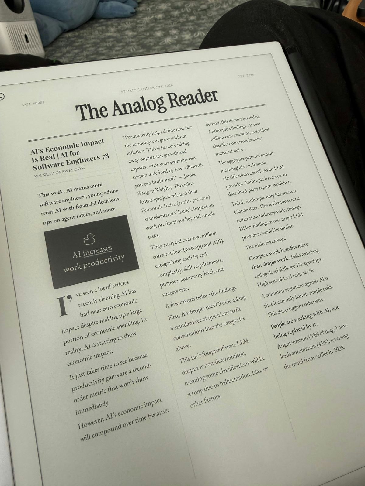 Analog Reader gallery image