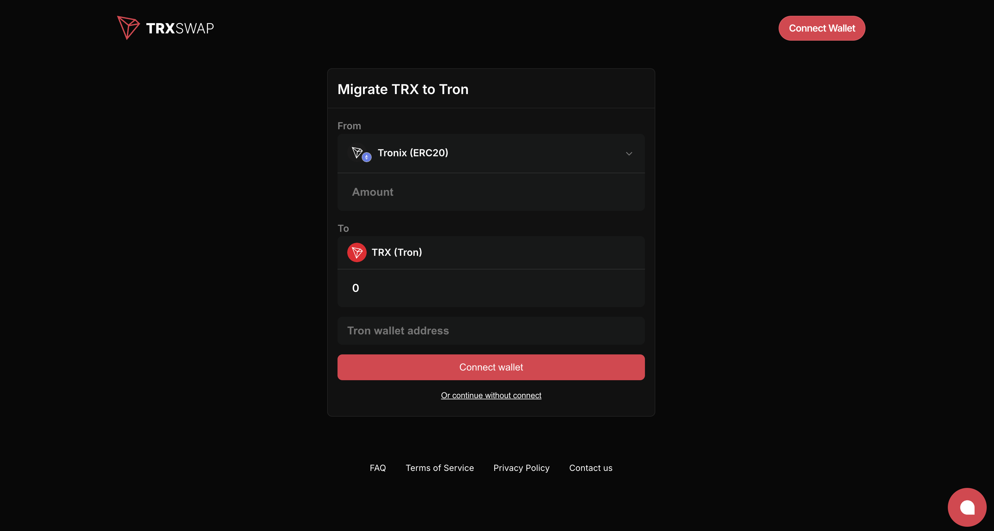TRXSWAP - Intercambiar y migrar viejas tokens TRX ERC20/BEP20 a Tron Mainnet media 2