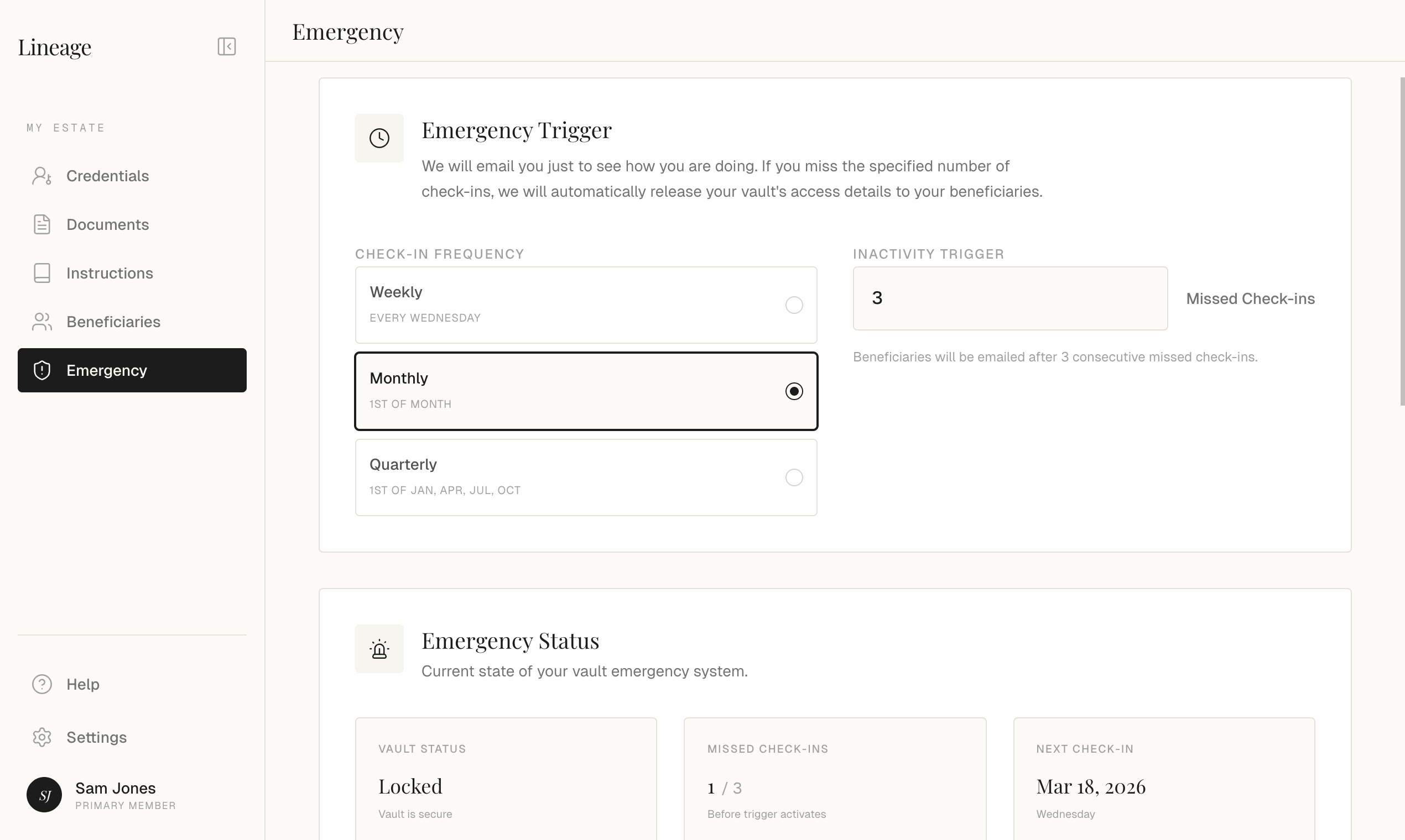 Lineage gallery image