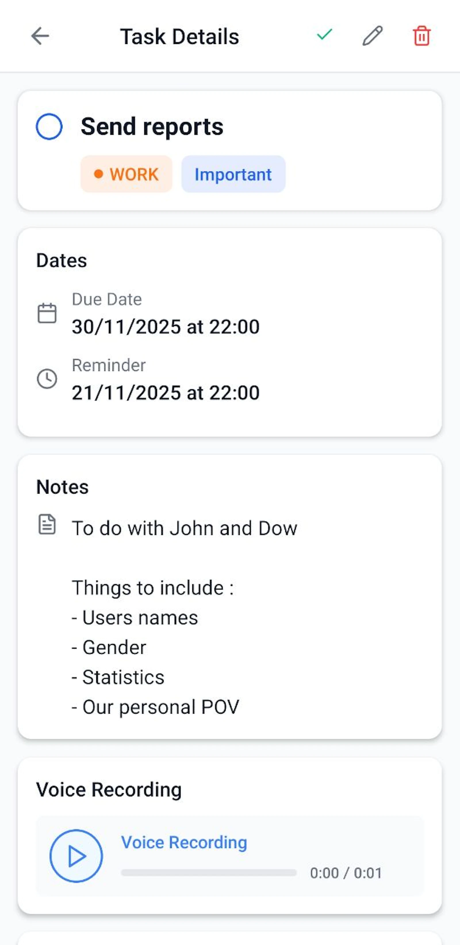 WhatFirst : To-Do List & Tasks screenshot 2