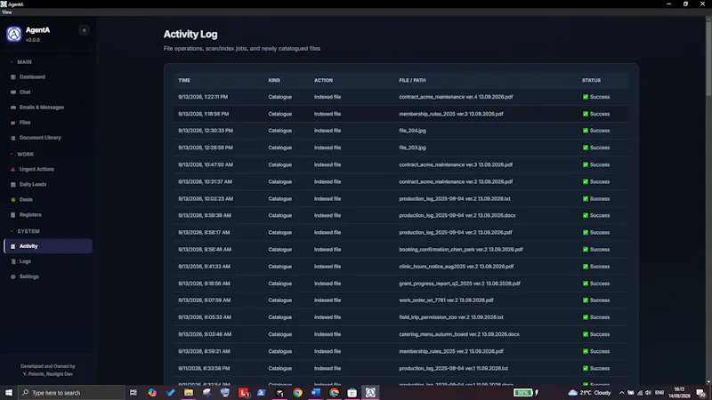 AgentA Personal screenshot 14