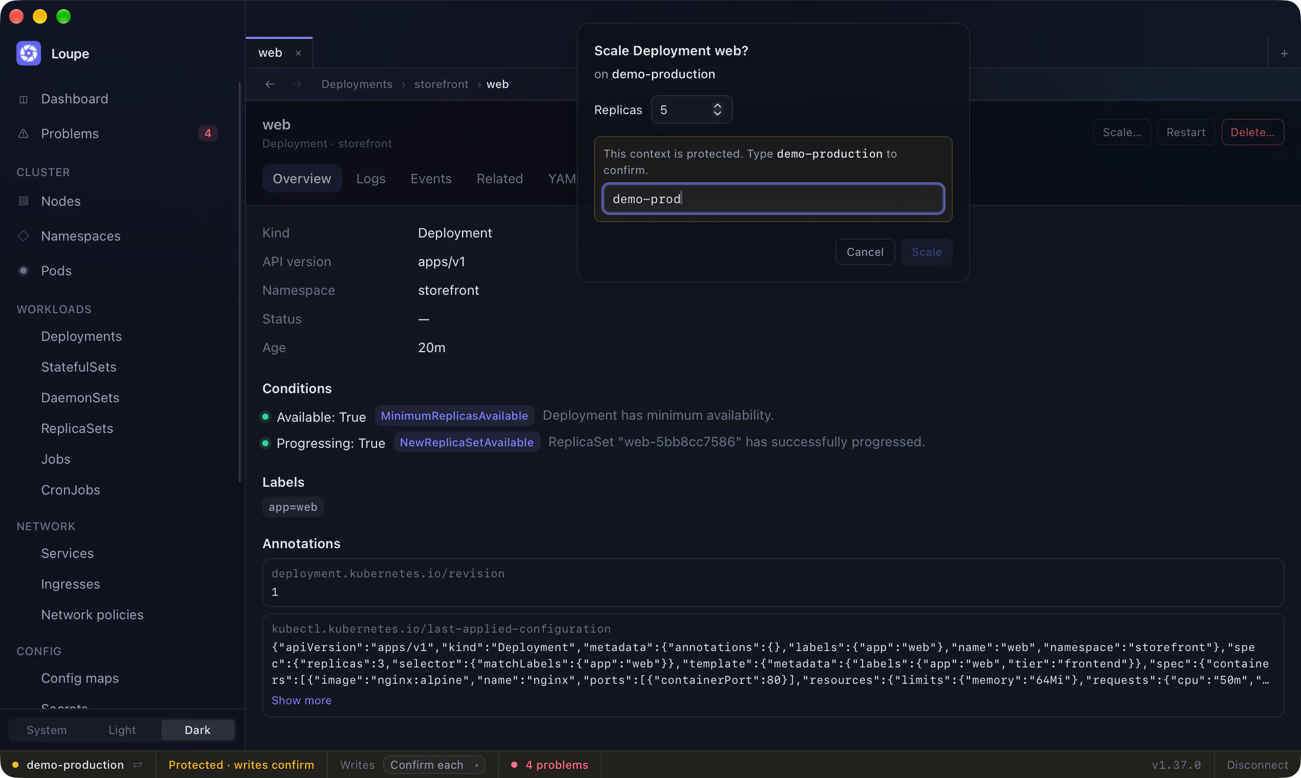 Loupe for Kubernetes gallery image