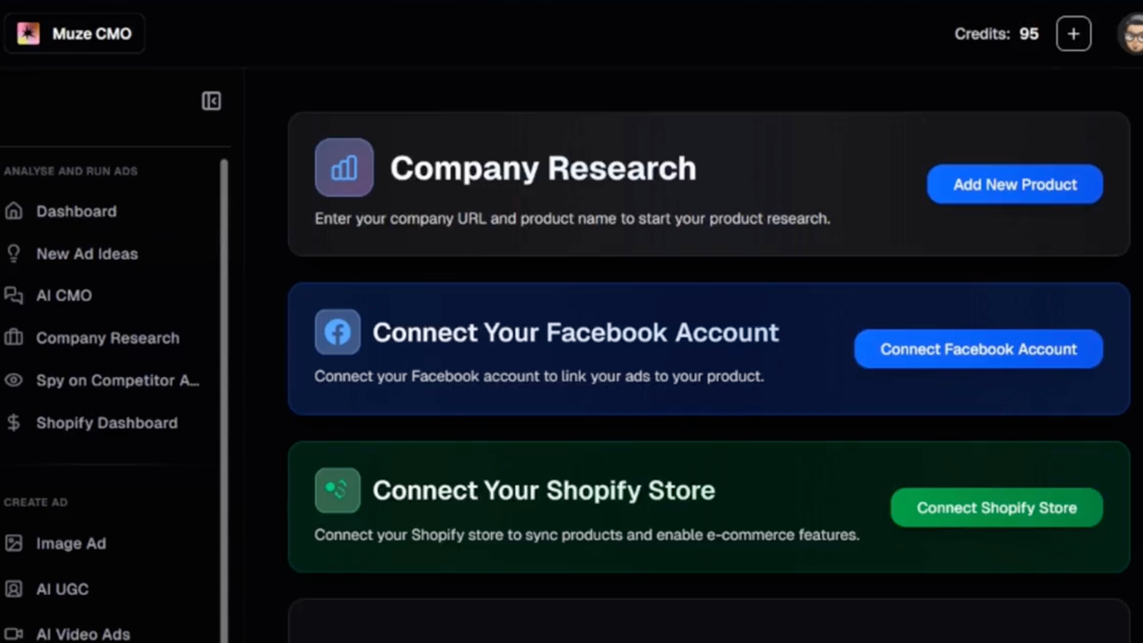 Muze AI - Screenshot 5 showing product features and functionality
