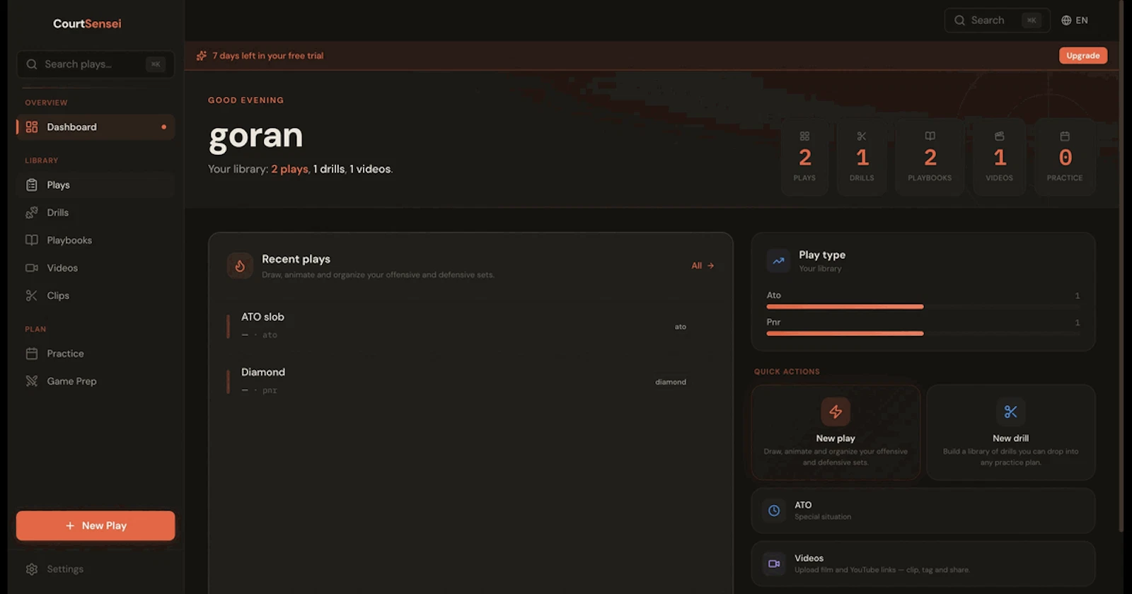CourtSensei screenshot 1
