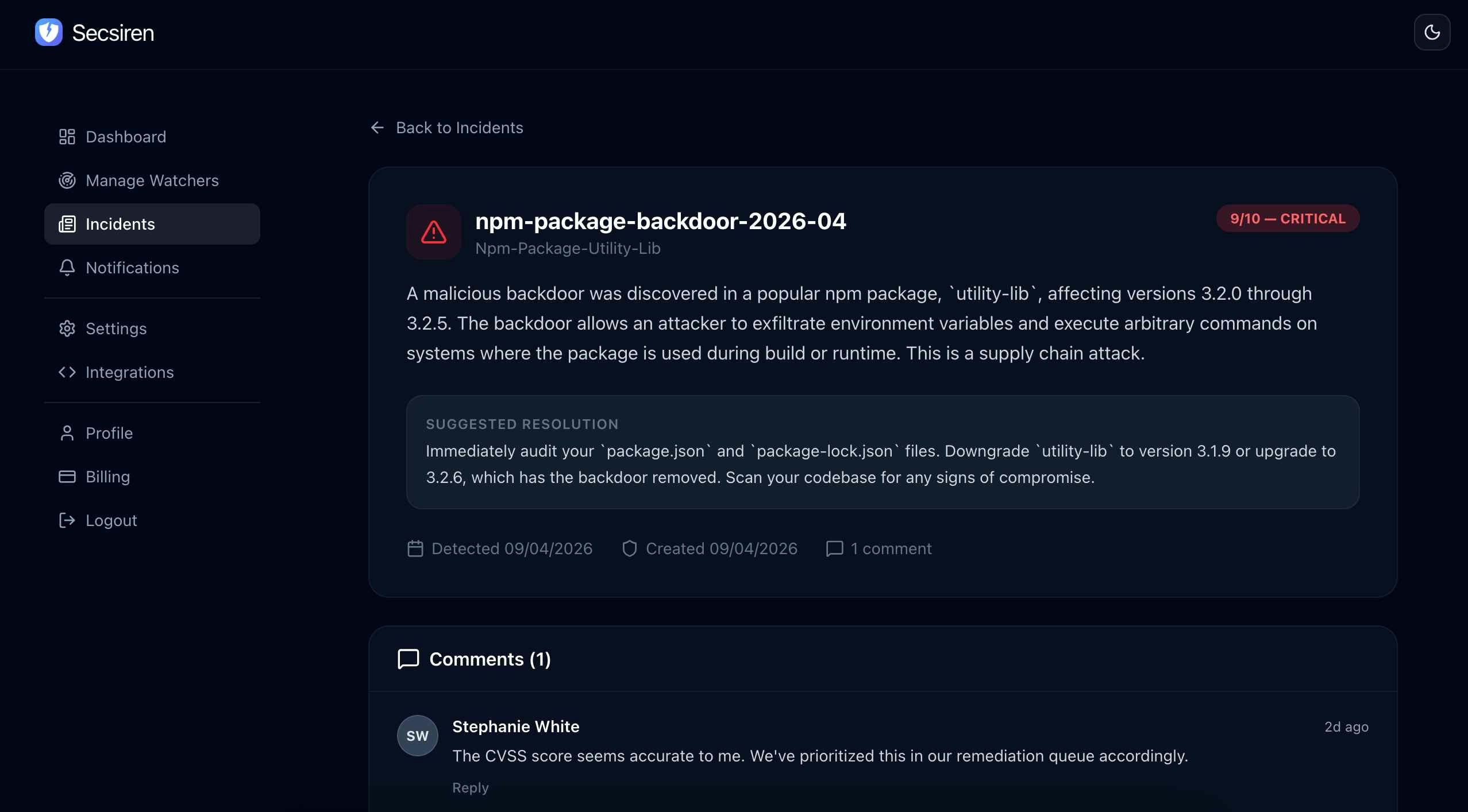 SecSiren gallery image