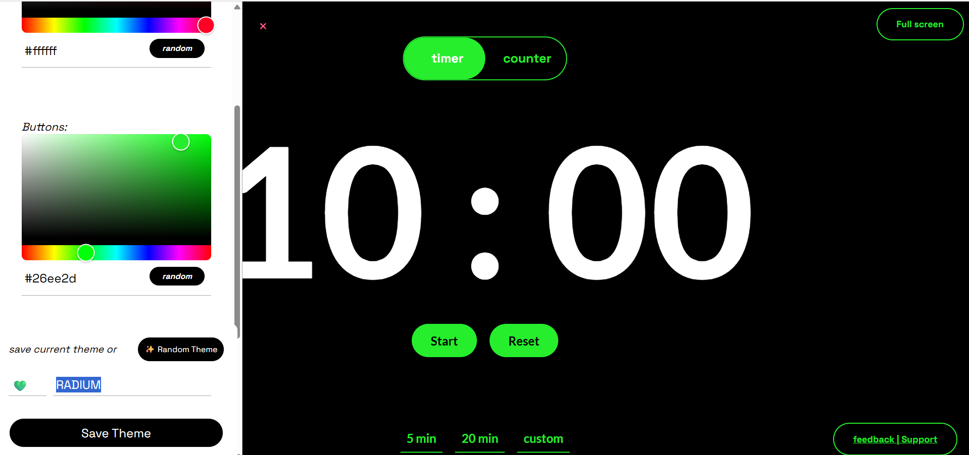 Simpletimer.space  - Screenshot 2 showing product features and functionality