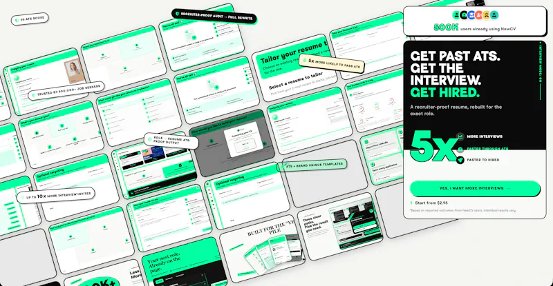 NEWCV.IO screenshot 3