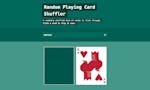 Random Playing Card Shuffler image