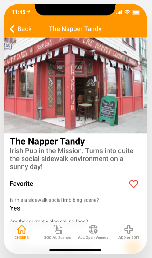 Sidewalk Drinks SF gallery image