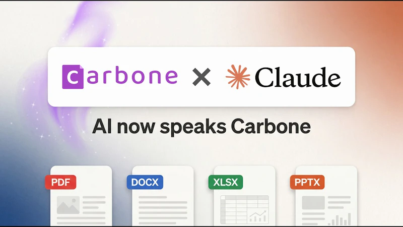 Carbone Skill for AI screenshot 1 (video preview)