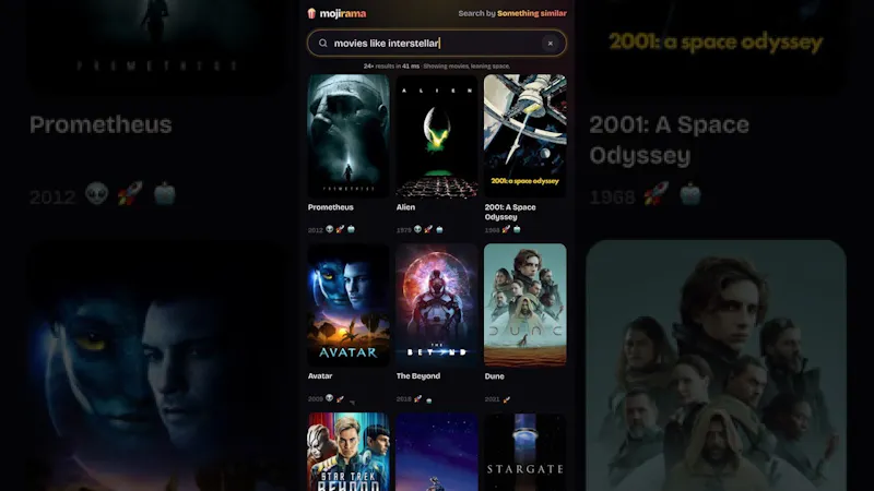 Mojirama screenshot 1 (video preview)