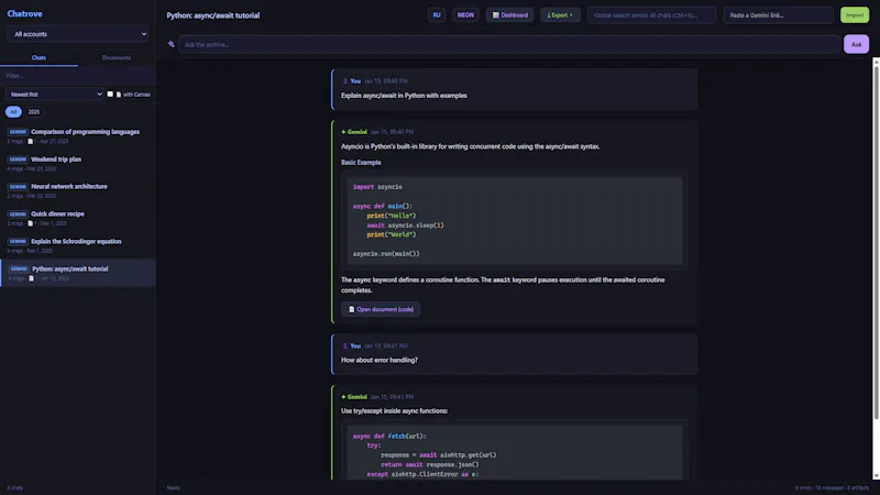Chatrove screenshot 3