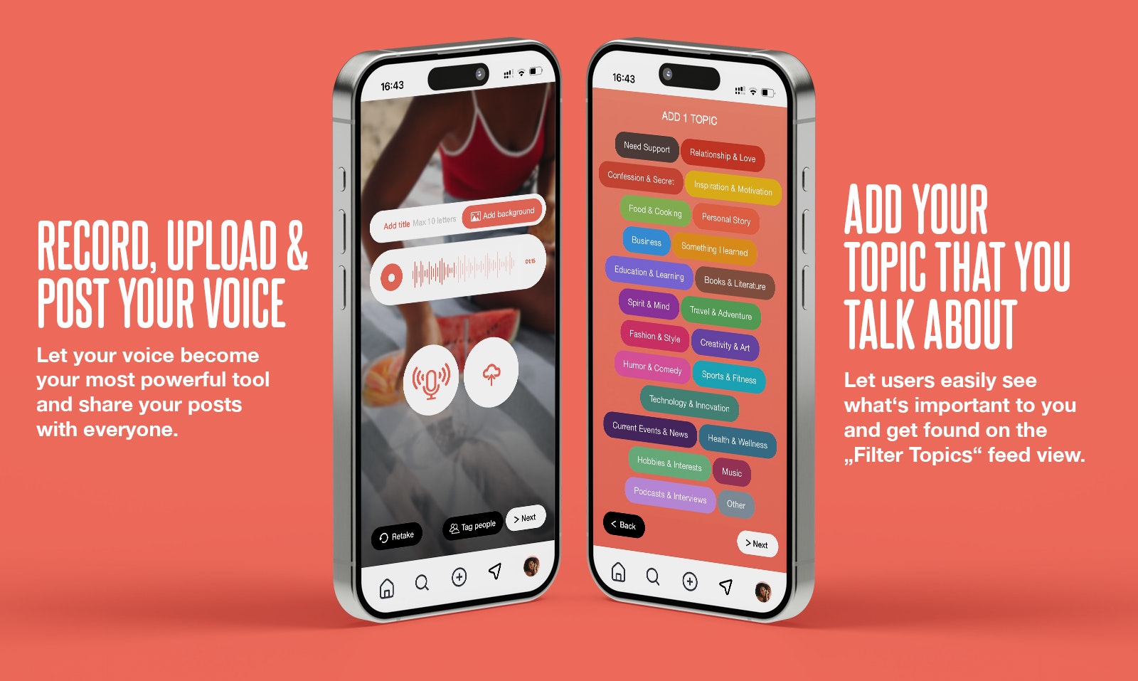 VOISBE - The social media platform that reduces screen time stress media 7