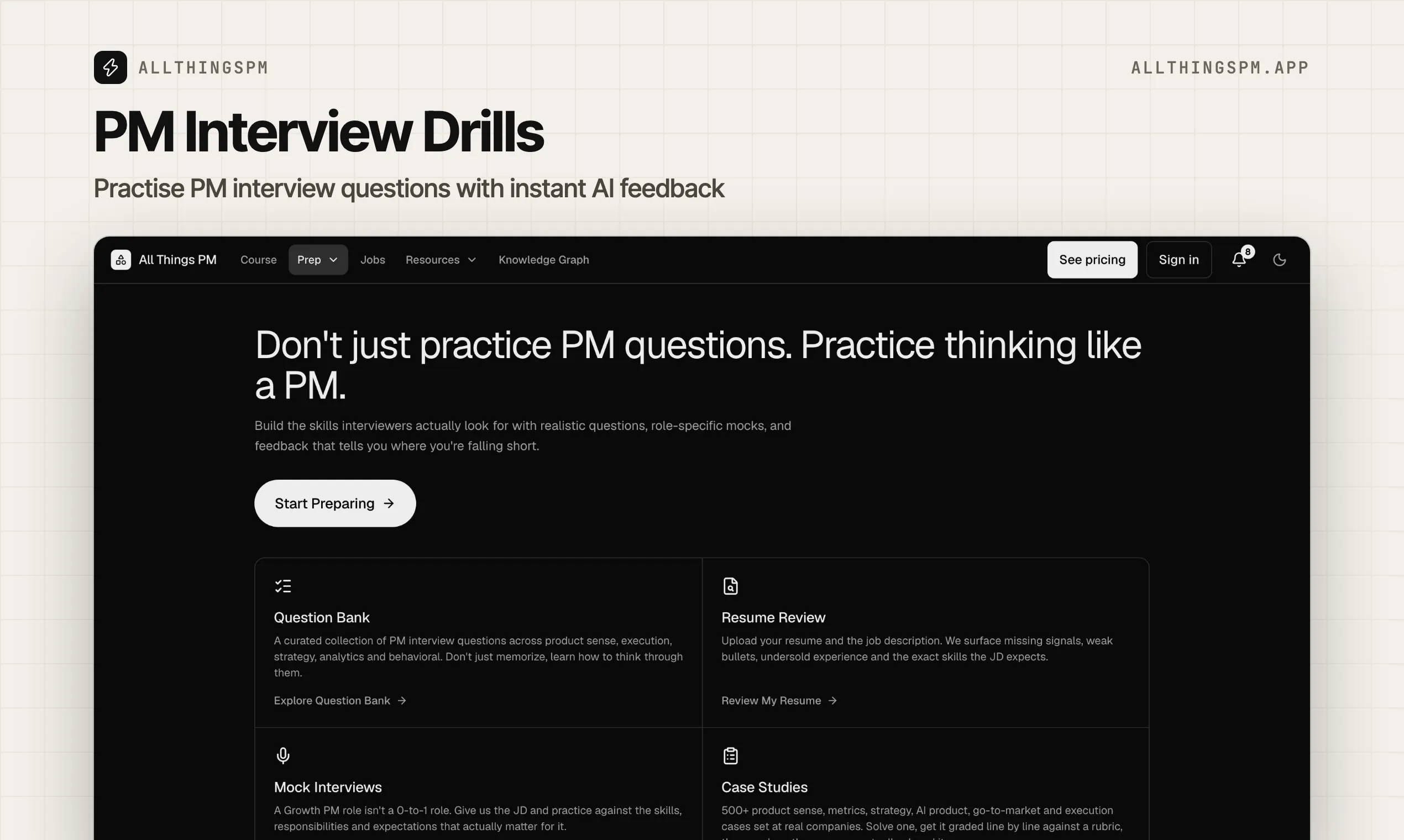 PM Interview Drills by AllthingsPM gallery image