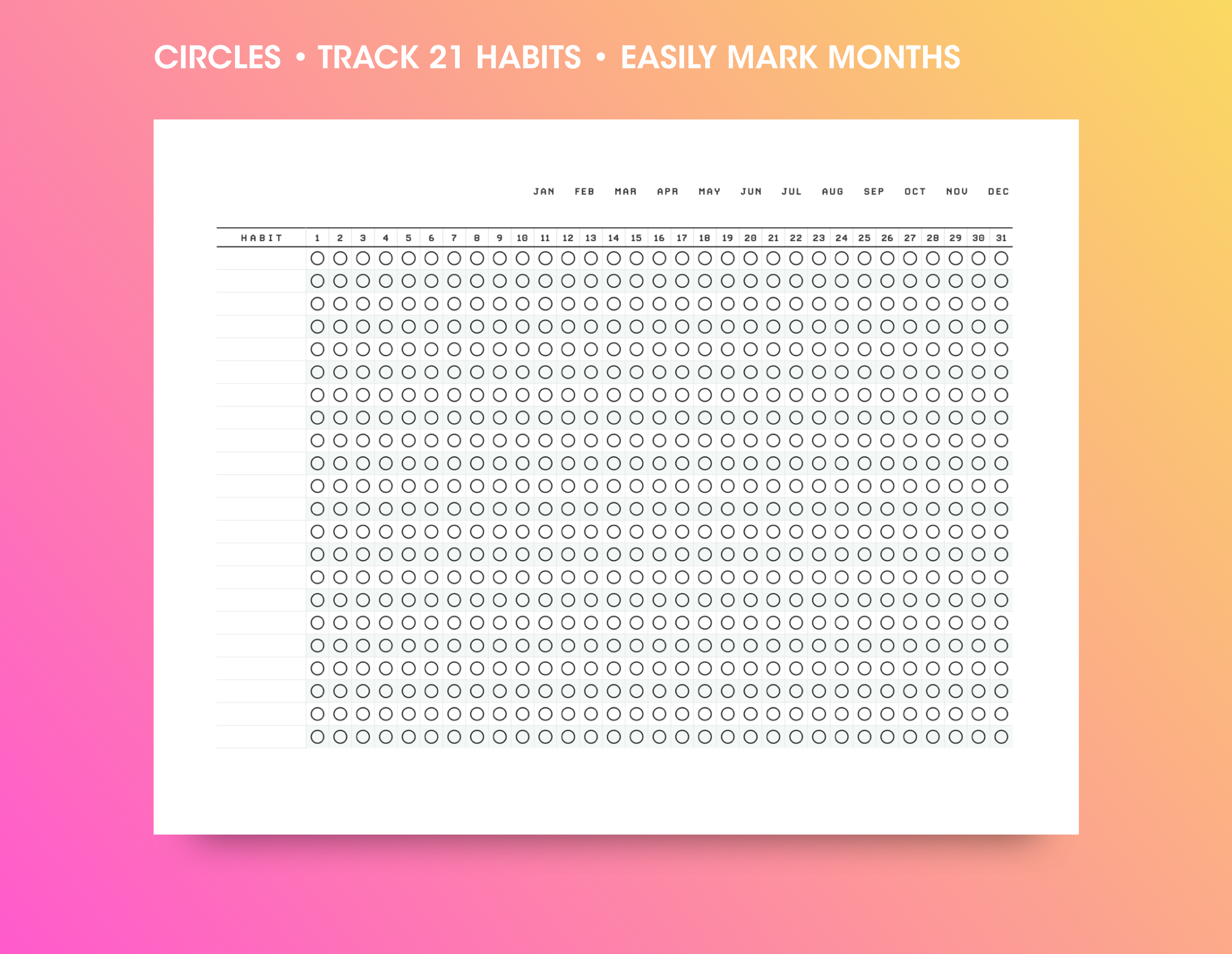 Hyper Habit Tracker gallery image
