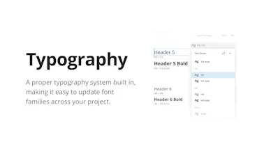 73px Figma Design System gallery image
