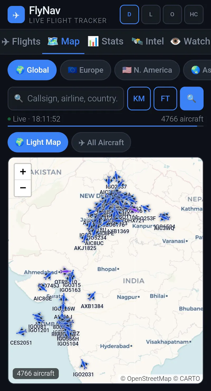 FlyNav — Live Flight Tracker screenshot 2