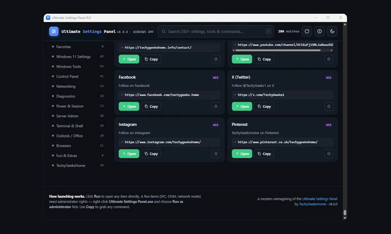 Ultimate Settings Panel screenshot 7
