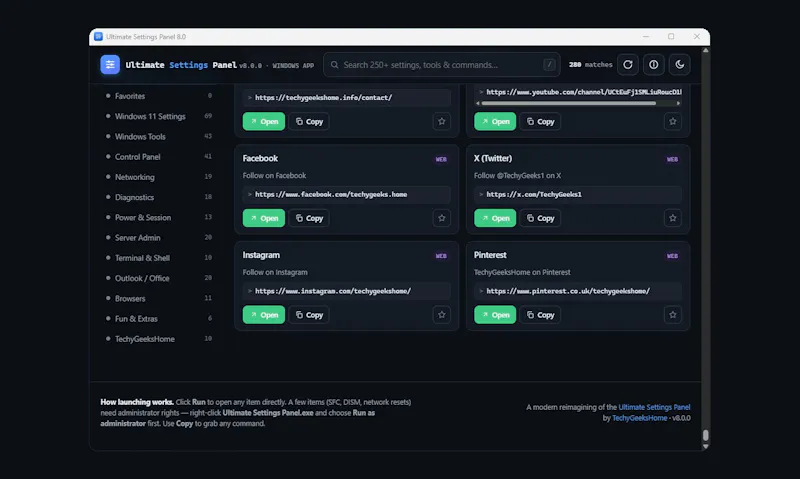 Ultimate Settings Panel screenshot 7